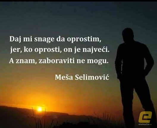 Meša selimović citati ljubavni